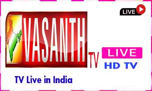Vasanth TV Live TV Channel in India