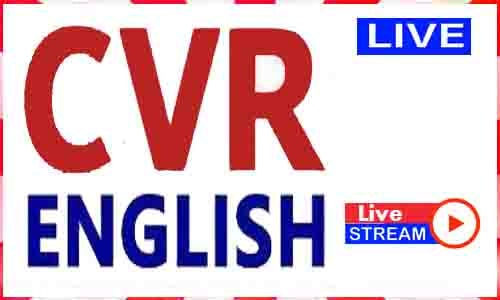 CVR English News TV Channel In India
